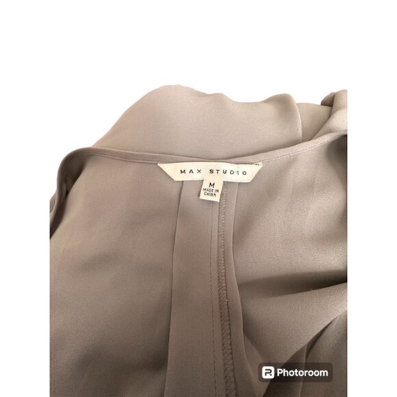 Max Studio Gray Blouse - Picture 4 of 4
